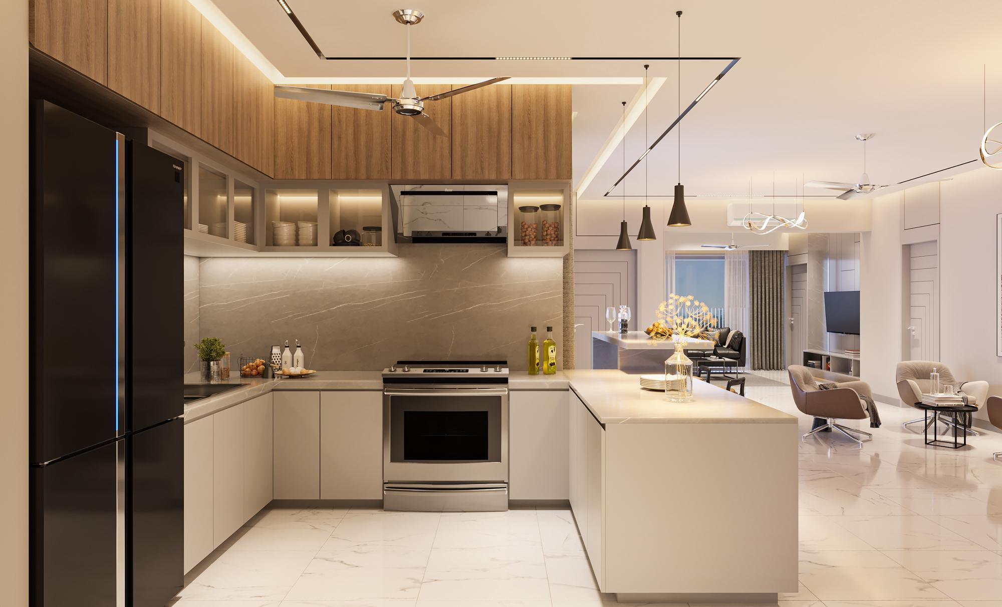 Modular Kitchen Layouts Explained: L-Shape, U-Shape, Island & Parallel